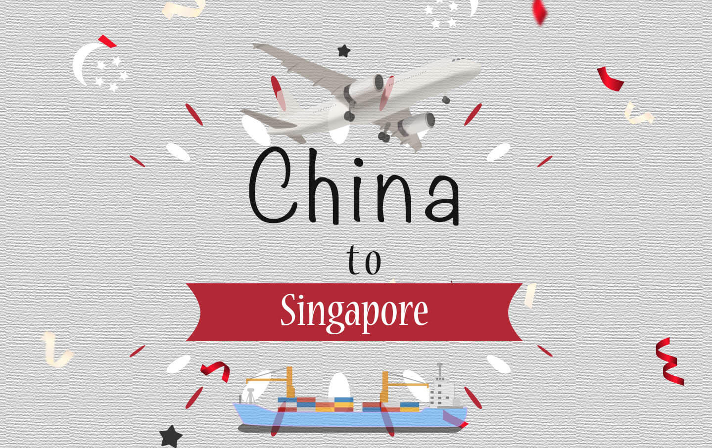 china to Singapore sea freight and air shipping
