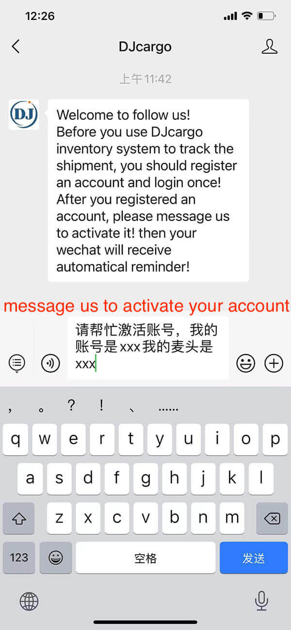 ask activate account