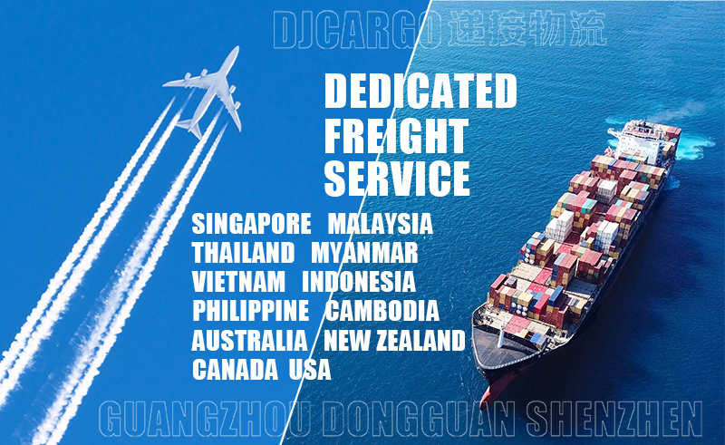 China to Asia Pacific freight service