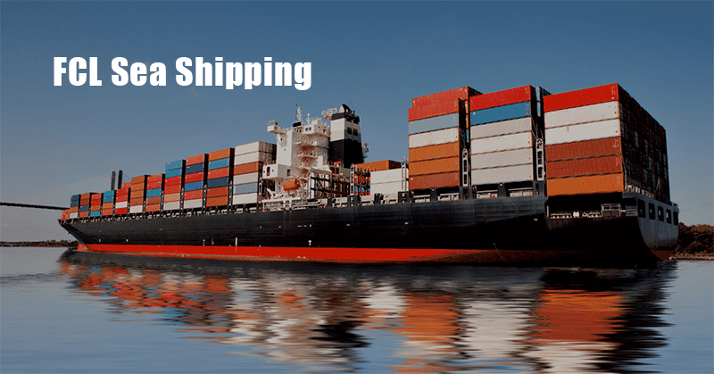 FCL sea shipping