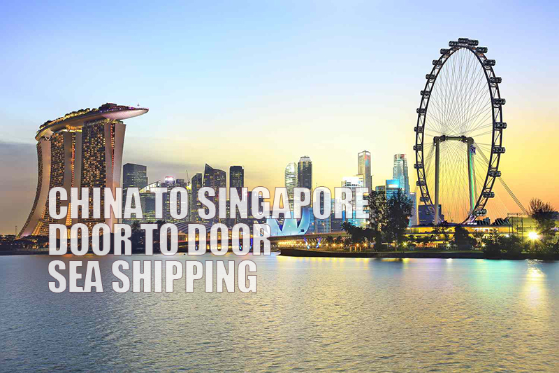 China to Singapore sea shipping